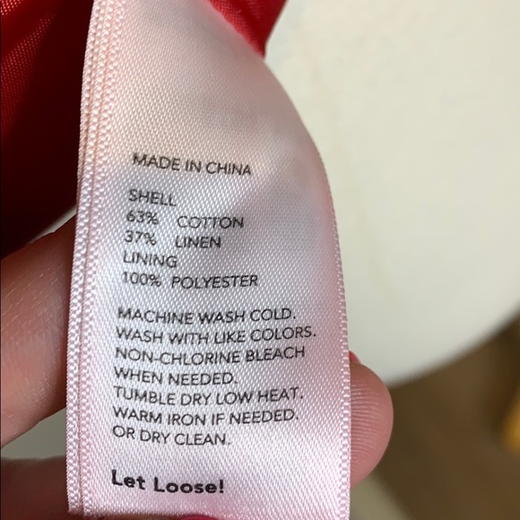 Kate Spade Saturday Apron red vintage Dress size 2 - Picture 13 of 15